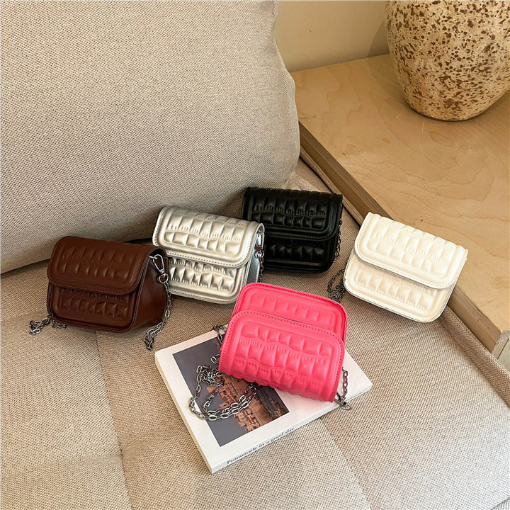 WoTextured Quilted Mini Crossbody Bag Stornfield