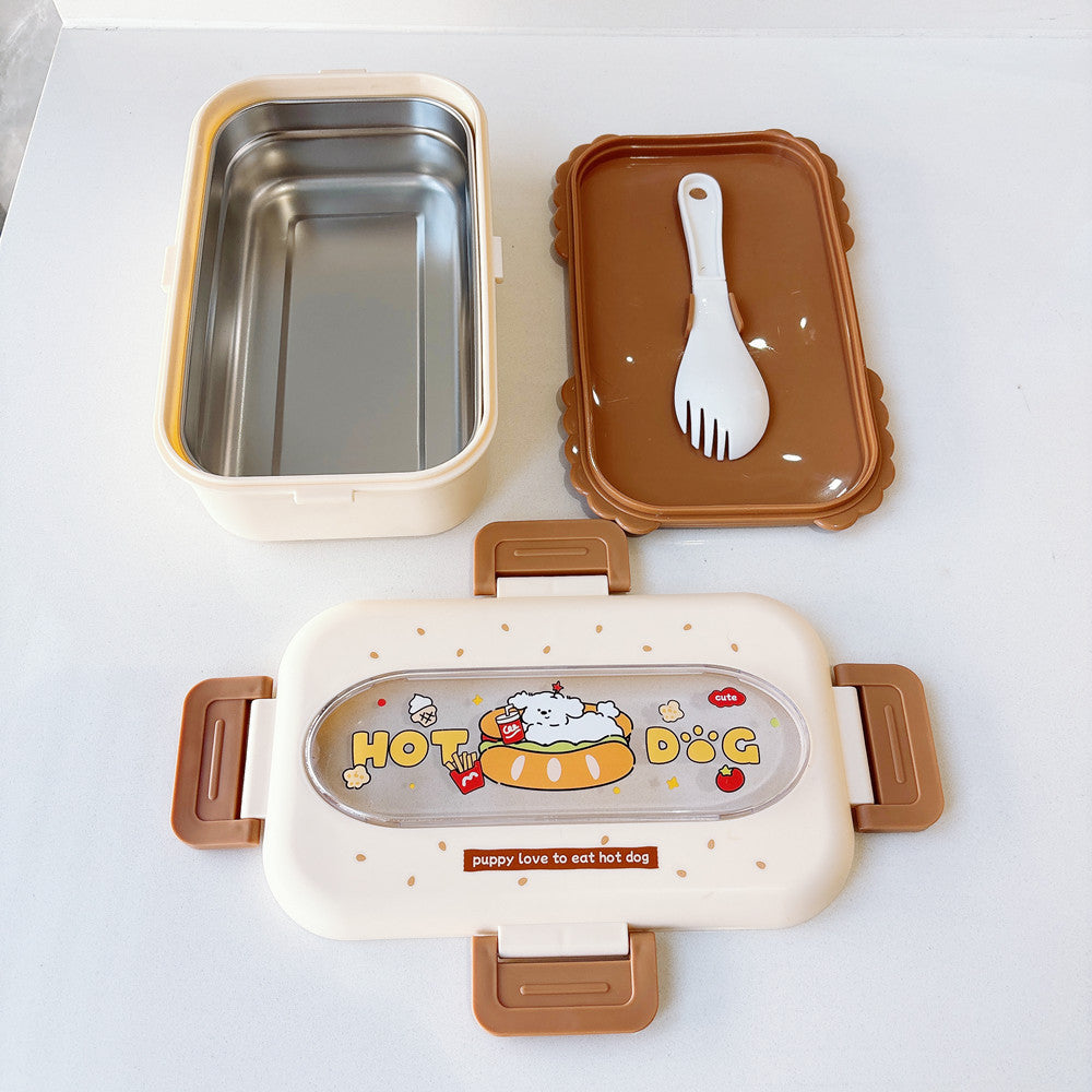 Cute Pet-Themed Lunch Box