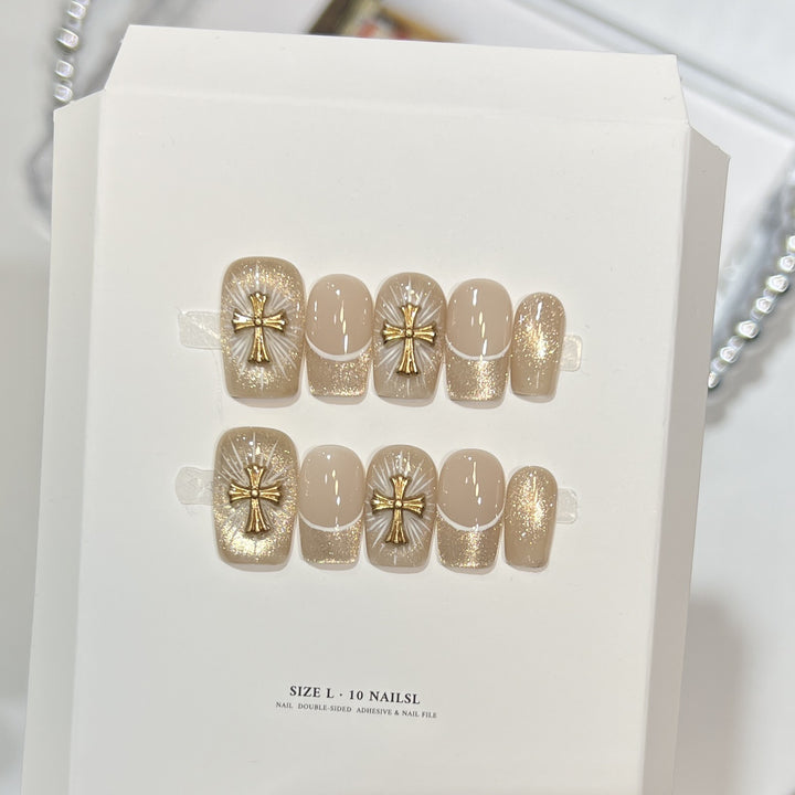 Elegant Adhesive Nail Art Set Stornfield