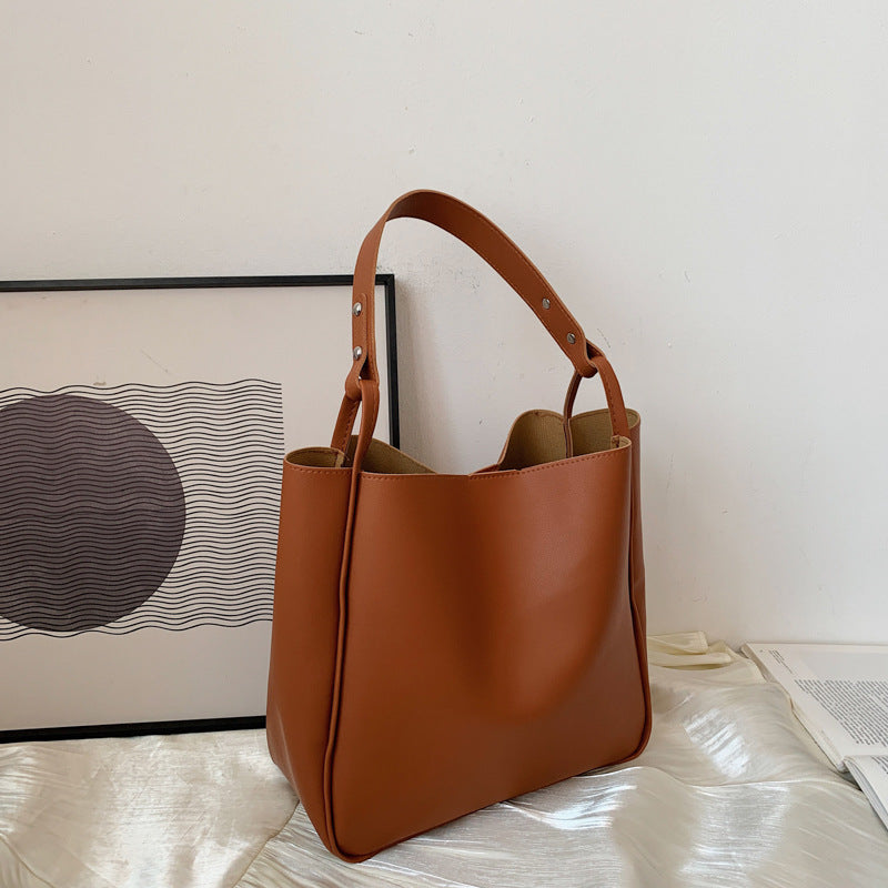 Minimalist Structured Tote Bag