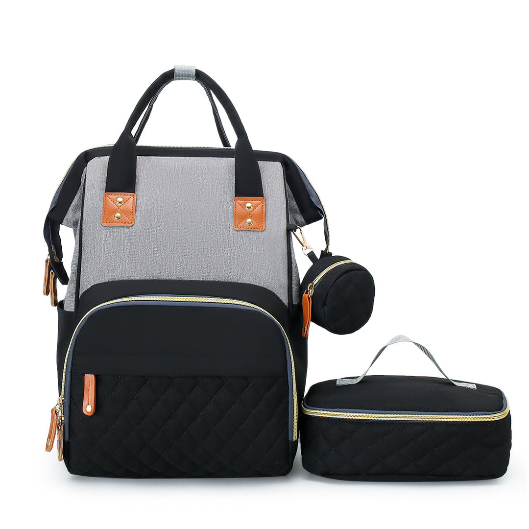 Multi-Purpose Quilted Diaper Backpack Stornfield