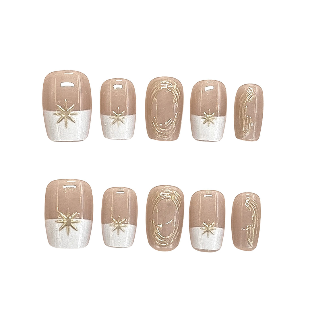 Elegant Press-On Nail Set Stornfield