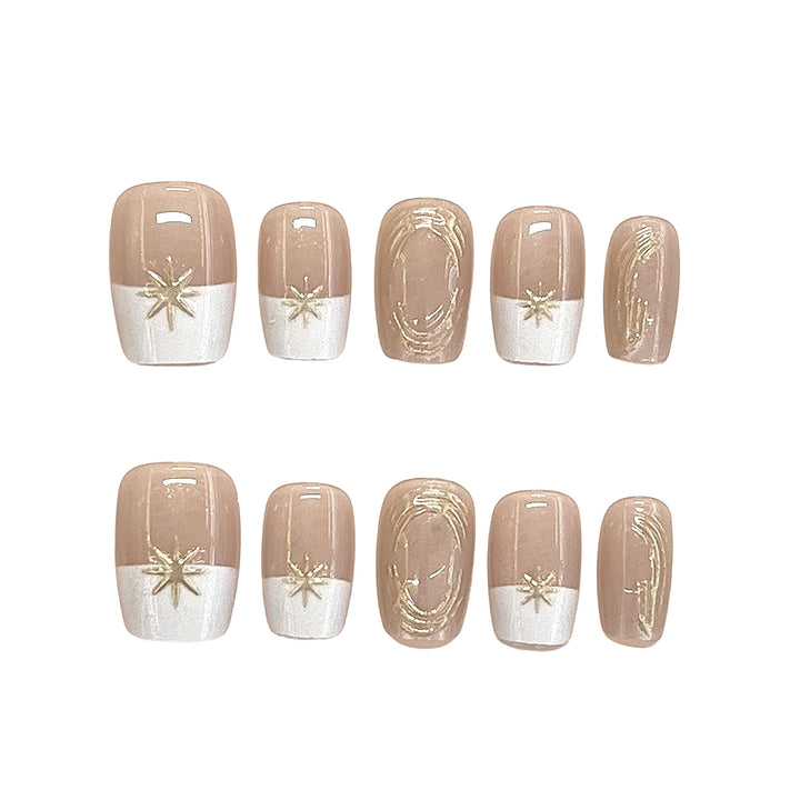 Elegant Press-On Nail Set Stornfield