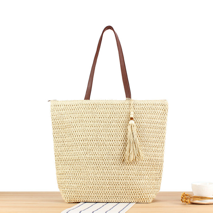 Handcrafted Beach Bag with Adjustable Straps Stornfield