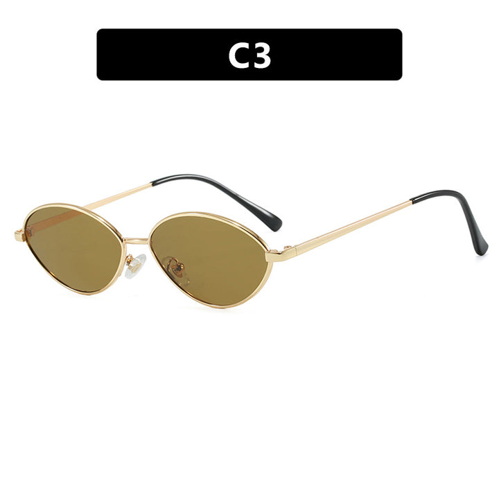 Ladies' fashionable sunglasses with oval design and polarized lenses Stornfield