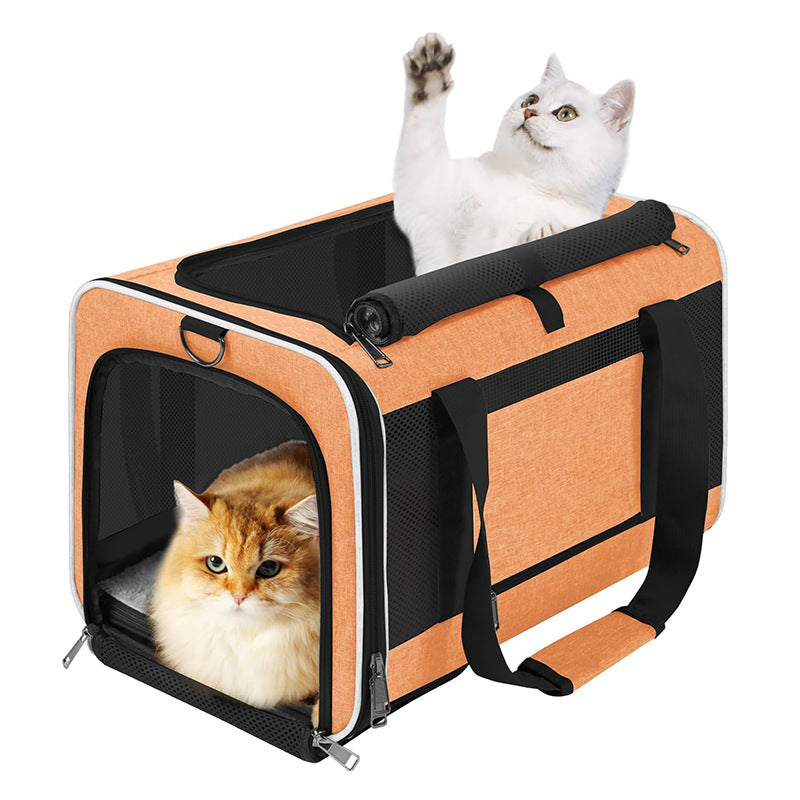 Portable Pet Travel Bag with Breathable Mesh Stornfield