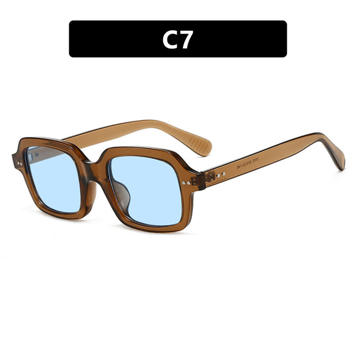 Ladies modern square sunglasses with wide frame and elegant design Stornfield