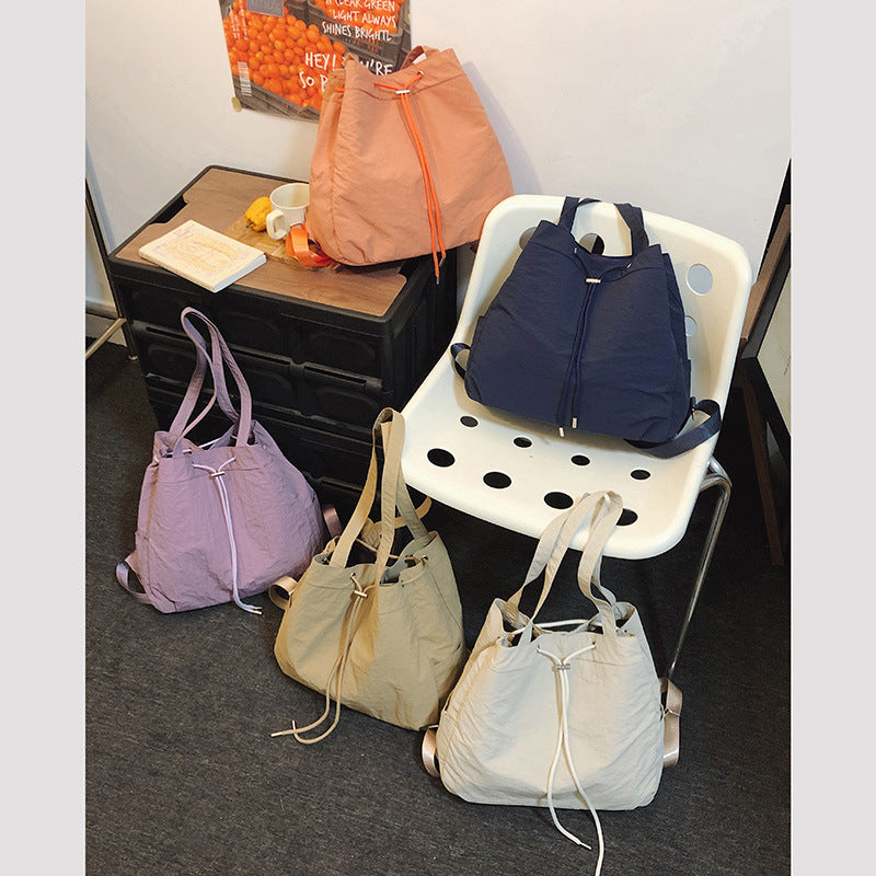 Fashionable Leisure Bag With Drawstring Stornfield