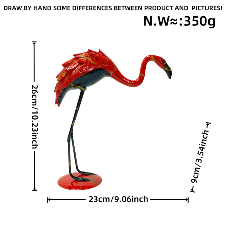 Decorative Flamingo Sculpture Stornfield