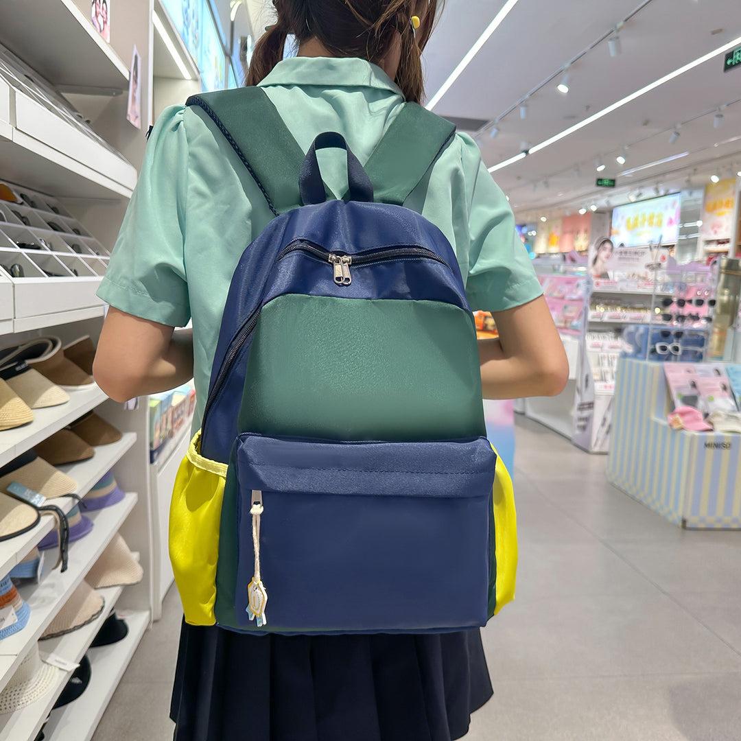 Multifunctional Colorblock Backpack Stornfield