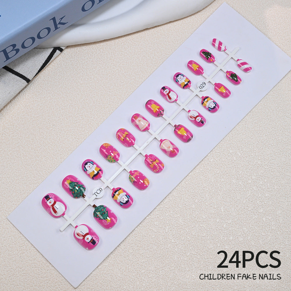 Children's Fun-Themed Press-On Nail Set Stornfield