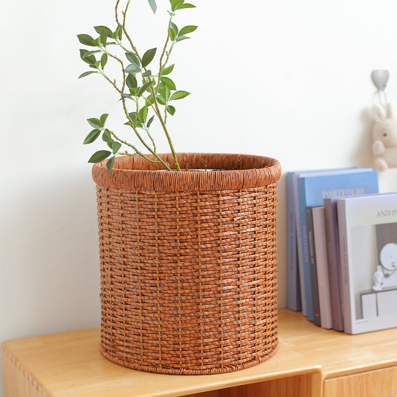 Unisex Handwoven Storage Container Made of Natural Material Stornfield