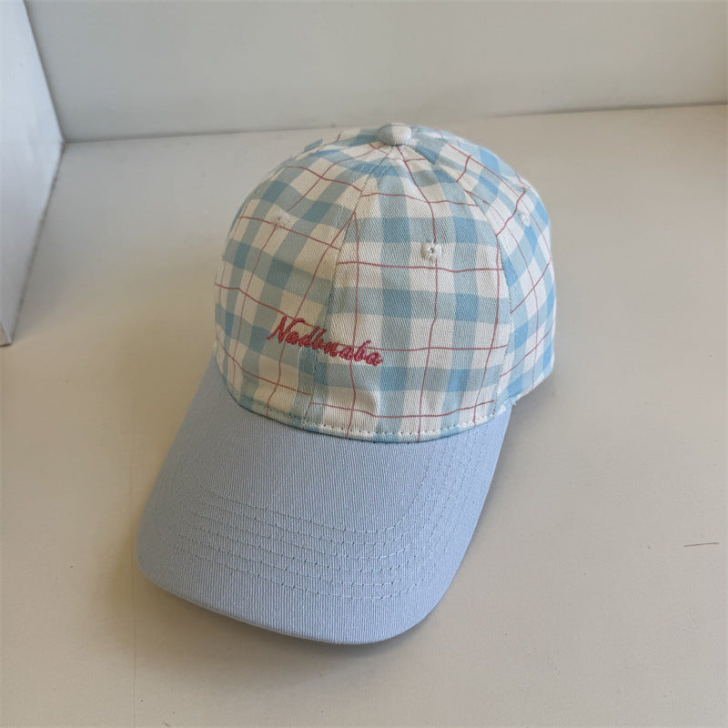 Women's Adjustable Plaid Baseball Cap Stornfield