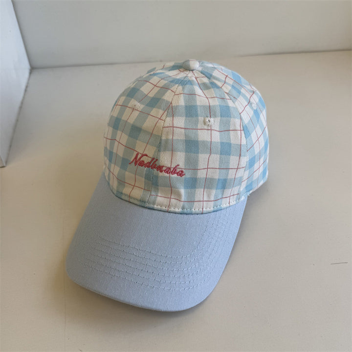 Women's Adjustable Plaid Baseball Cap Stornfield