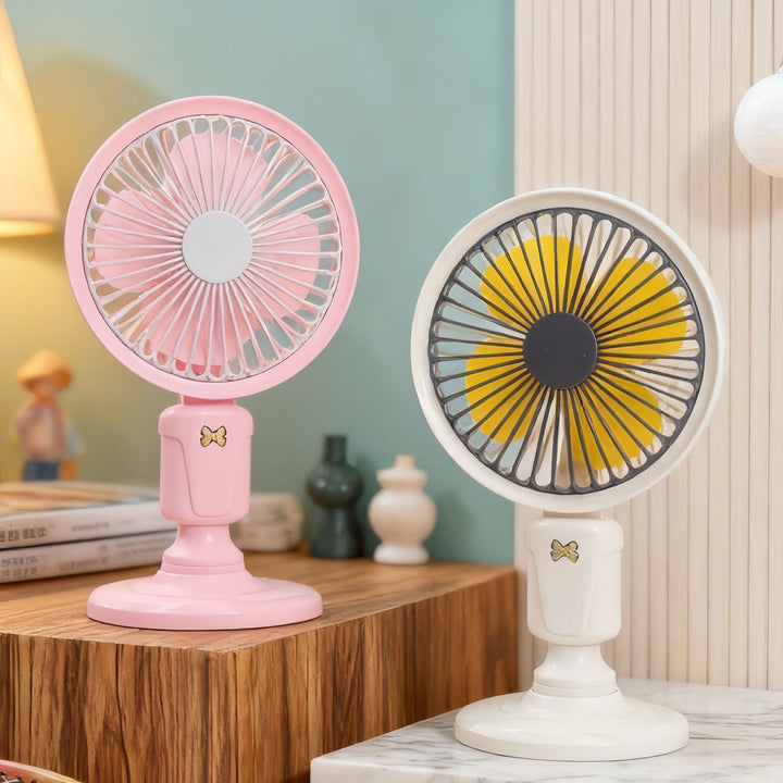 Women portable table fan with versatile tilt adjustment Stornfield