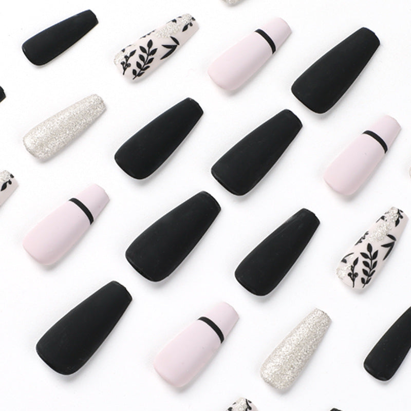 Artful Nail Extensions with Elegant Decoration Stornfield