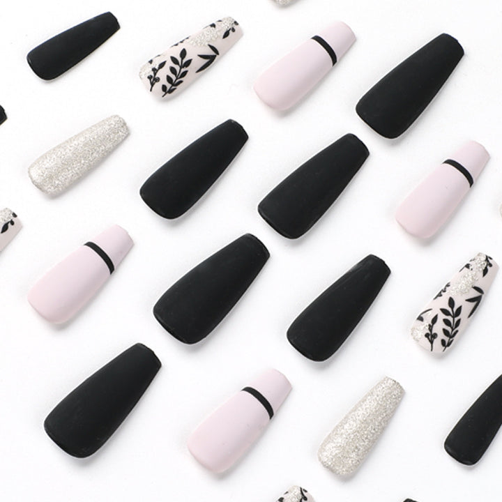 Artful Nail Extensions with Elegant Decoration Stornfield