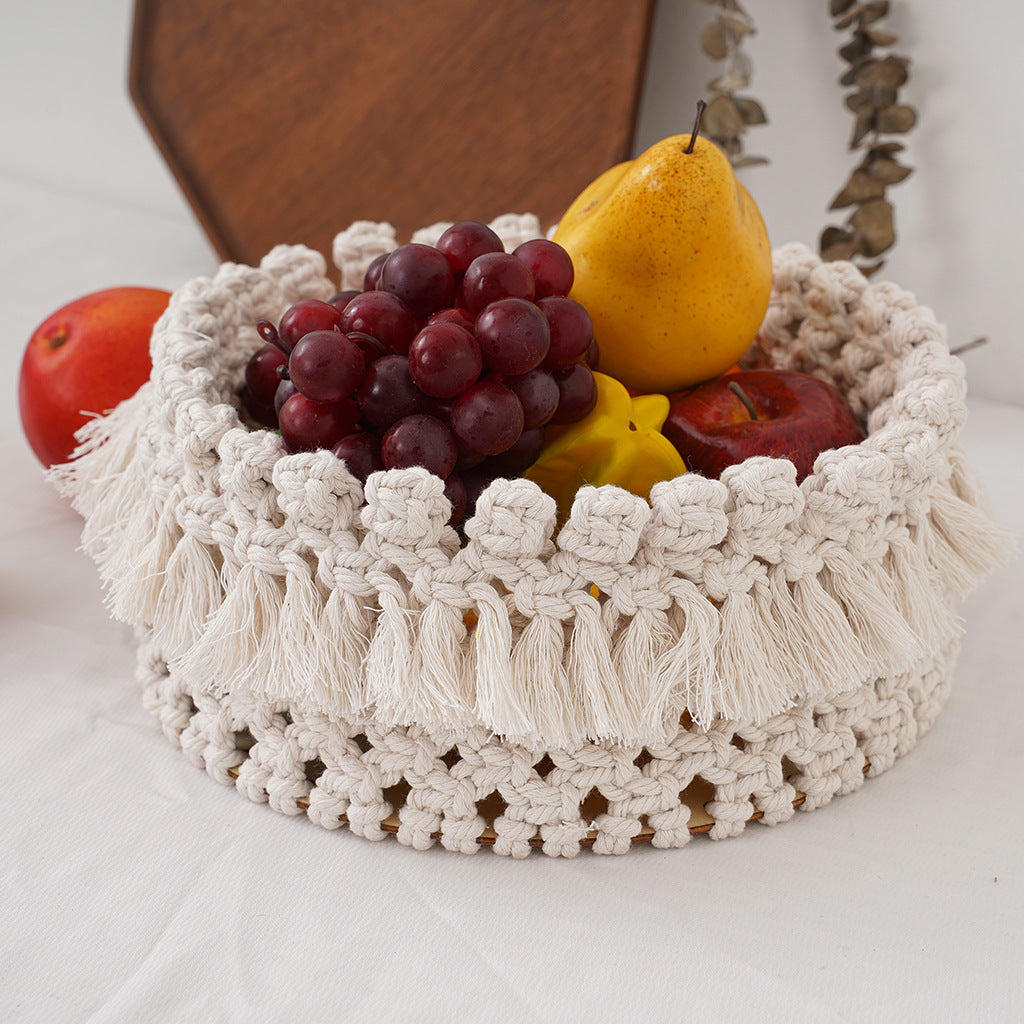 Decorative Macramé Storage Basket Stornfield