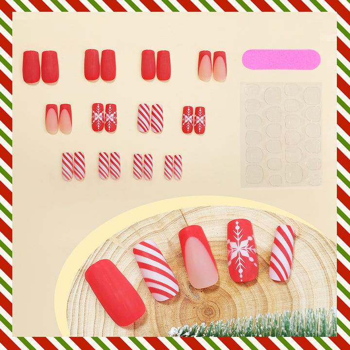 Festive Artificial Nail Set Stornfield