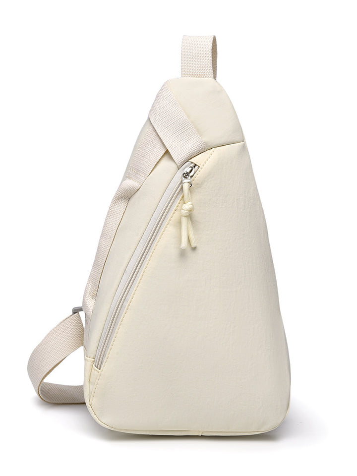 Sling bag with ergonomic design and additional compartments Stornfield