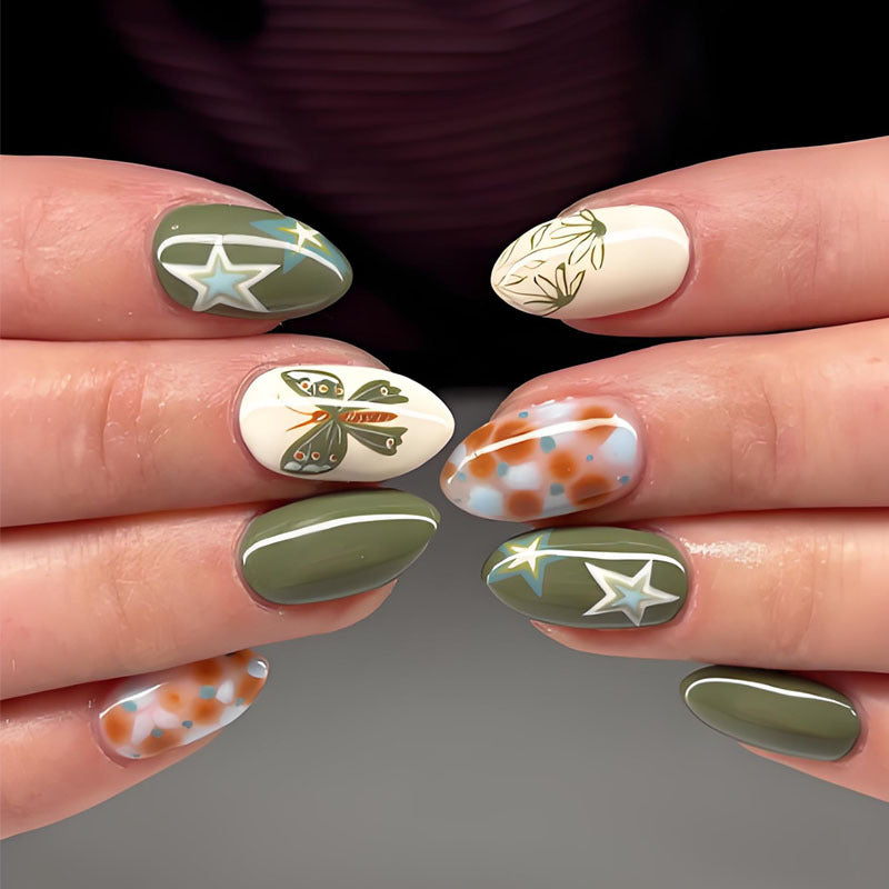 Nail art set with creative designs and delicate details Stornfield