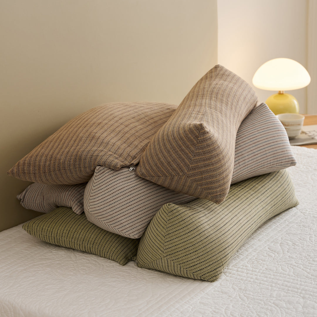 Ergonomic sleeping pillow with adjustable support Stornfield