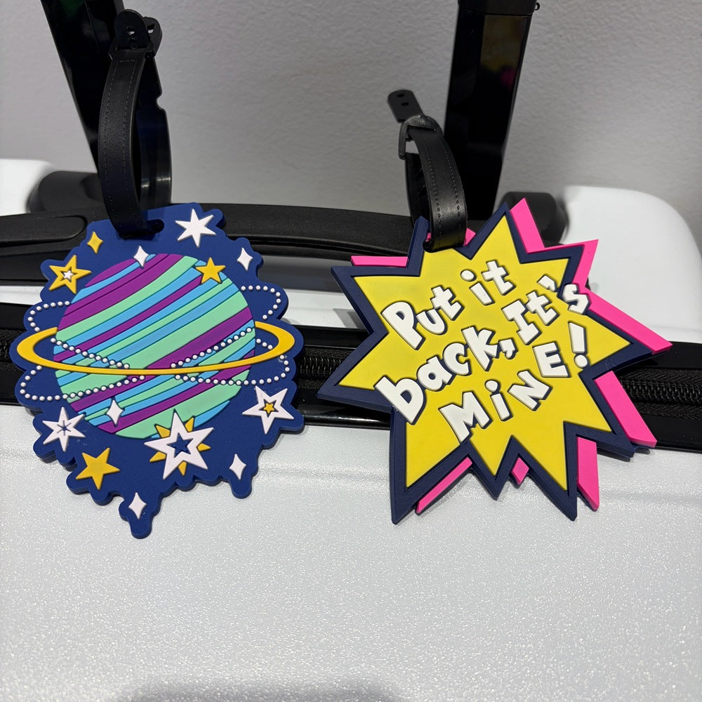 Planet-Themed Luggage Tag Stornfield