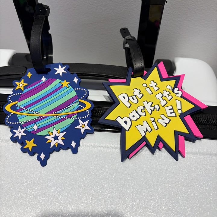 Planet-Themed Luggage Tag Stornfield