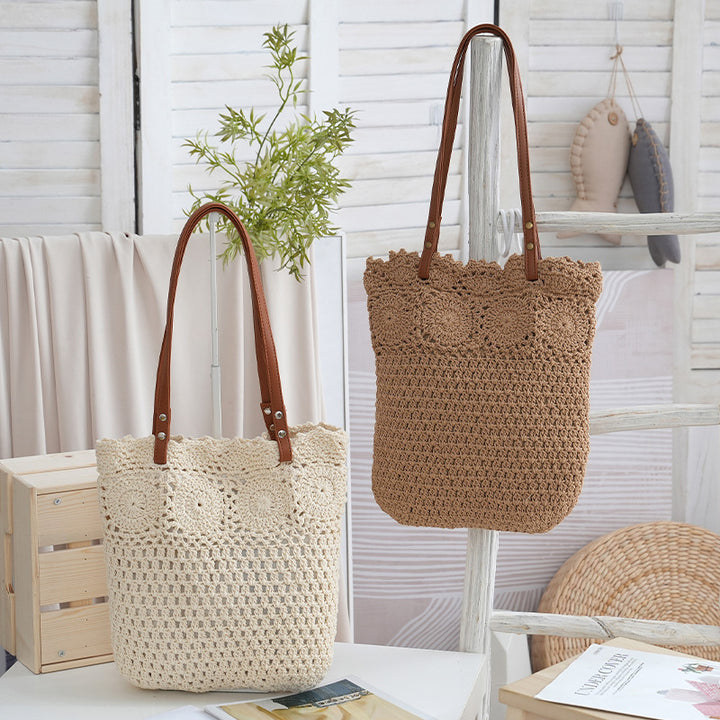 Handwoven bast bag Stornfield