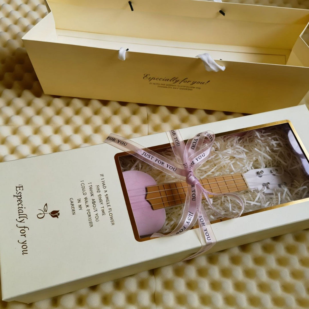 Floral-Themed Decorative Ukulele Stornfield