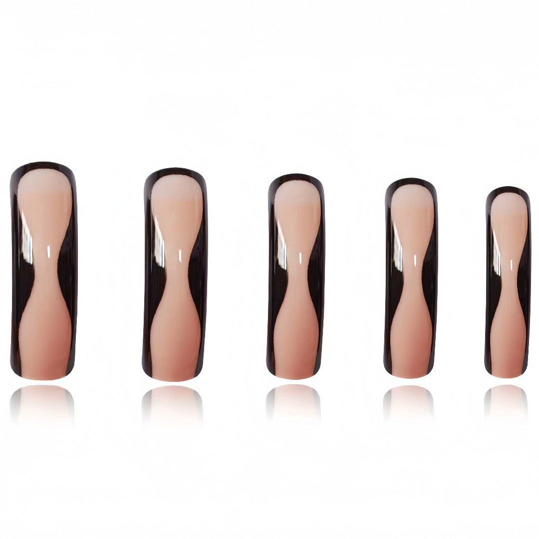 Bold Artistic Press-On Nail Extensions Stornfield