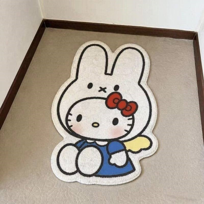 Decorative Cartoon Character Bath Mat for Bathroom