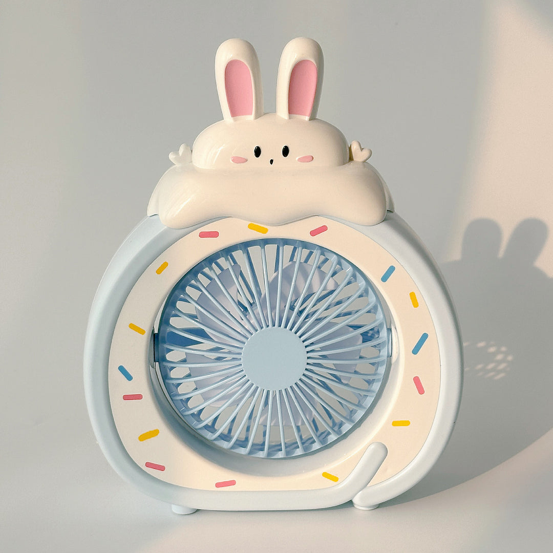 Ladies Portable Mini Fan with Cute Animal Design Stornfield