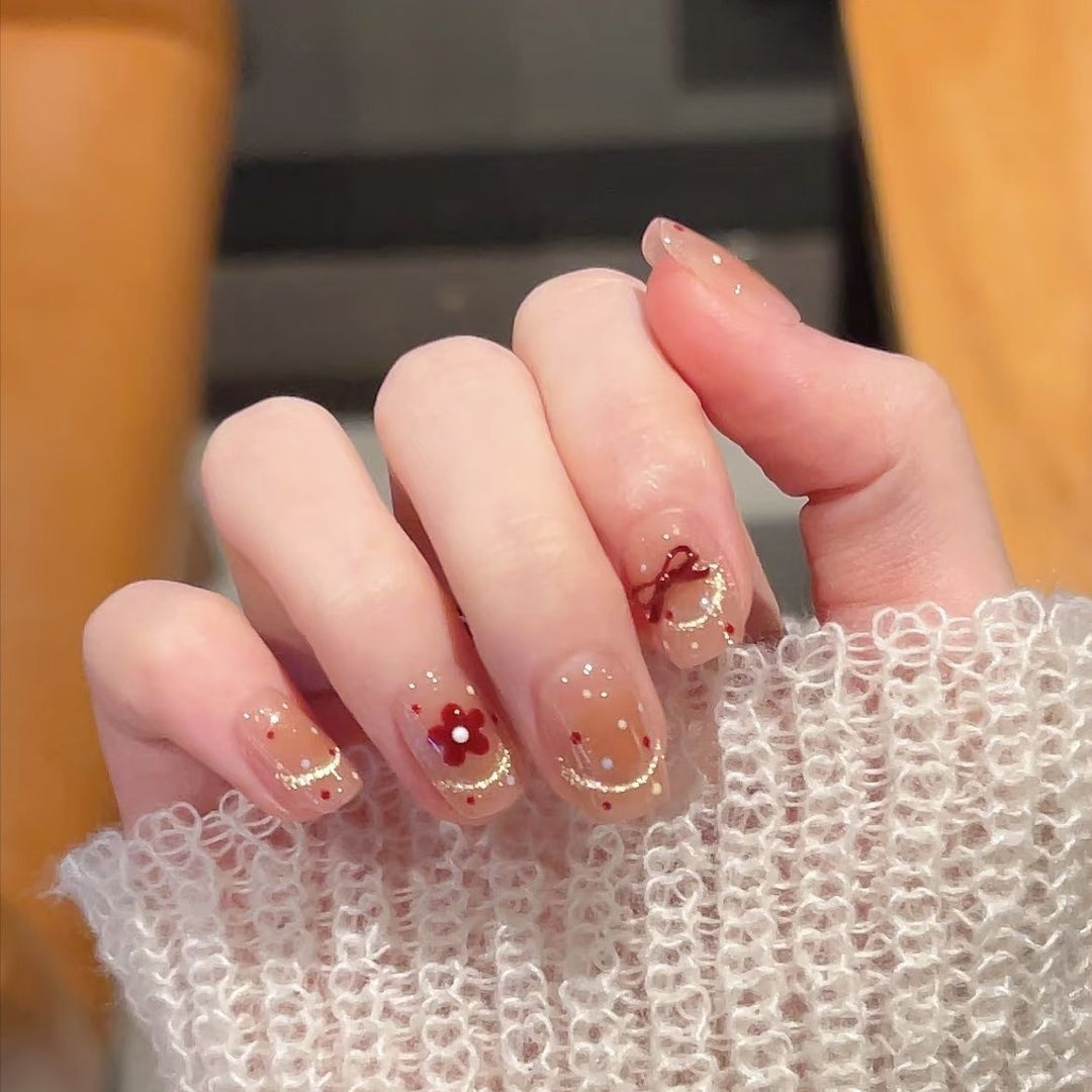Decorative Nail Art Press-On Nails Stornfield