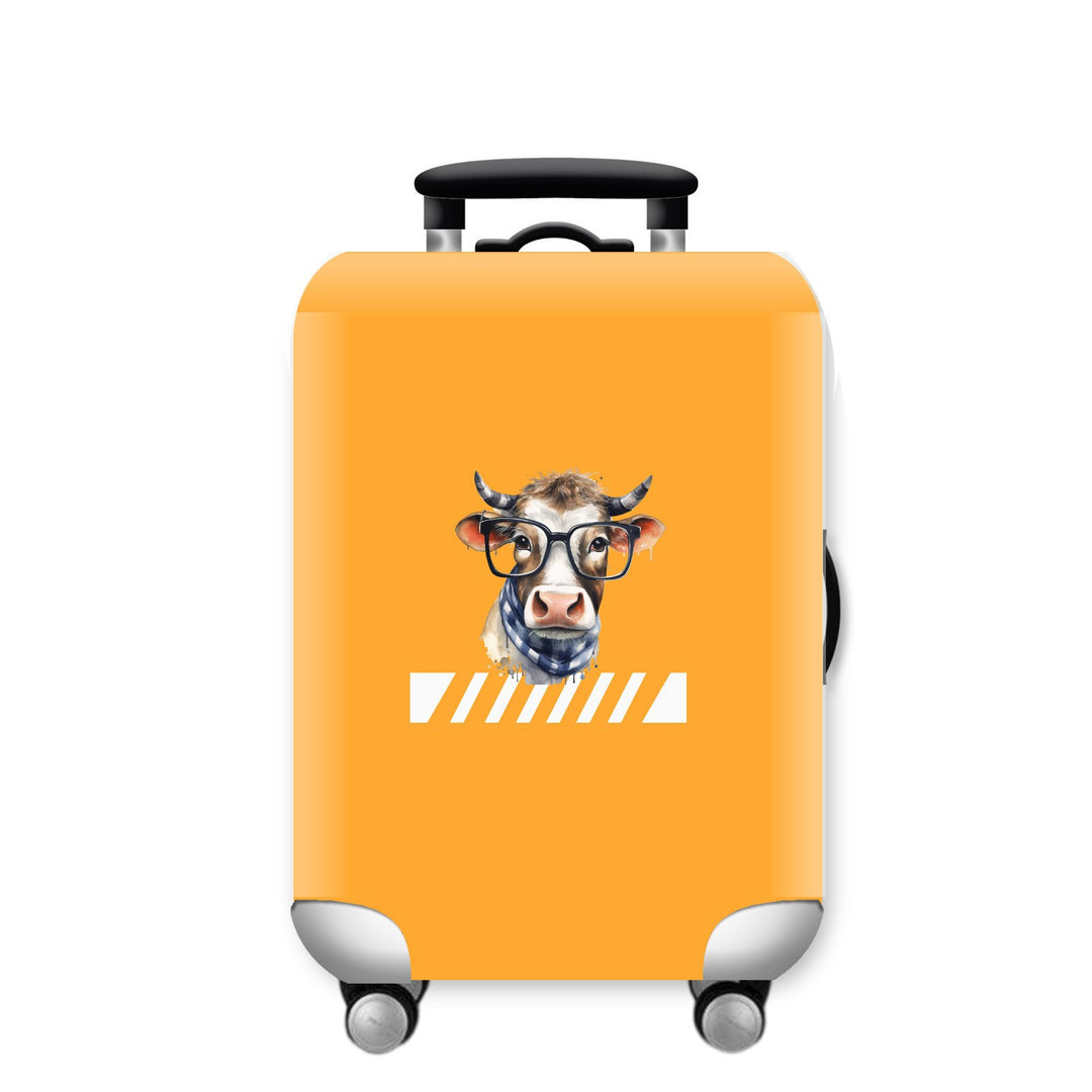 Unisex hard-shell suitcase with funny giraffe design Stornfield