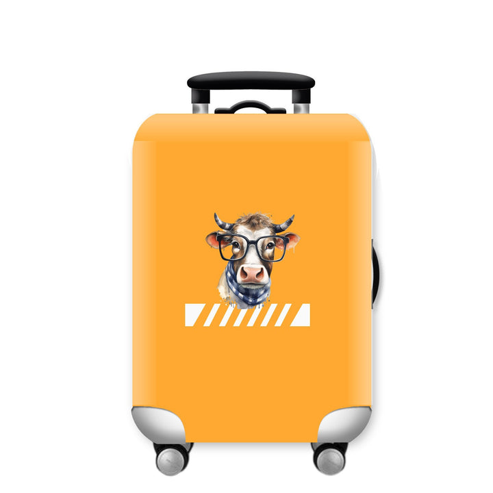 Unisex hard-shell suitcase with funny giraffe design Stornfield