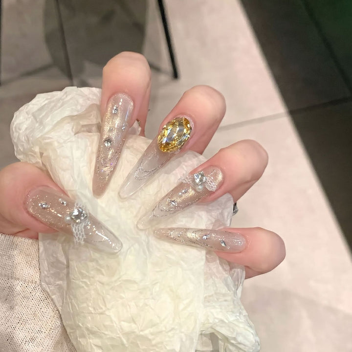 Luxury Decorative Nail Art Stornfield
