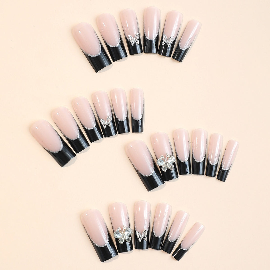 Artificial Nail Set with Stylish 3D Decorations Stornfield
