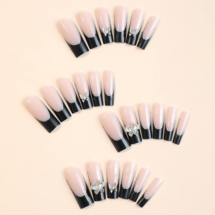 Artificial Nail Set with Stylish 3D Decorations Stornfield