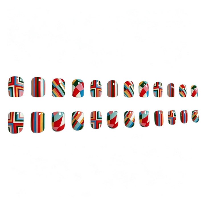 Artistic Multi-Pattern Nail Art Set Stornfield