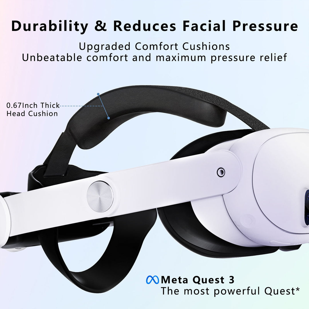 Comfortable VR headset with high-resolution display Stornfield