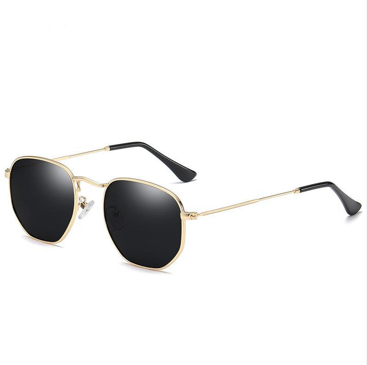 Women's fashionable geometric sunglasses with sturdy metal frame Stornfield