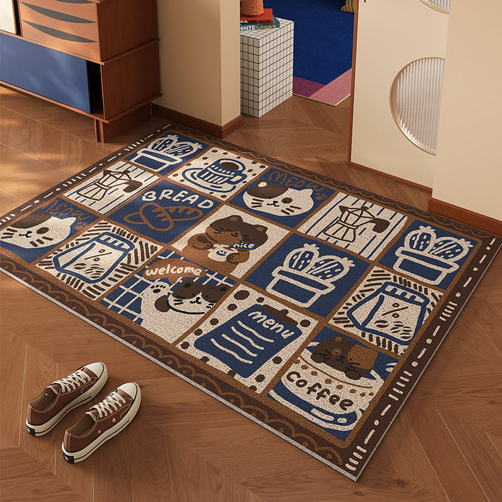Creative Pet-Themed Decorative Area Rug