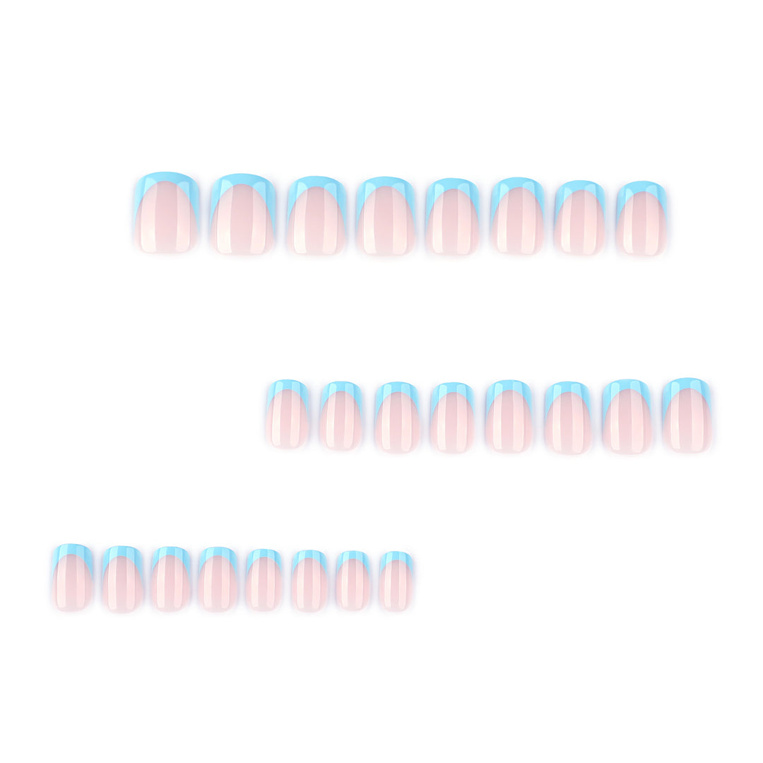 Elegant Manicure Artificial Nails with Pastel Colors Stornfield