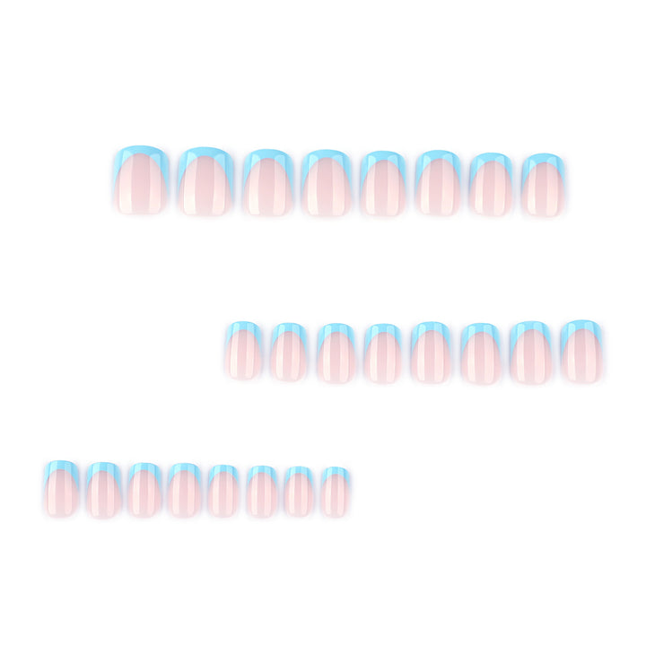 Elegant Manicure Artificial Nails with Pastel Colors Stornfield