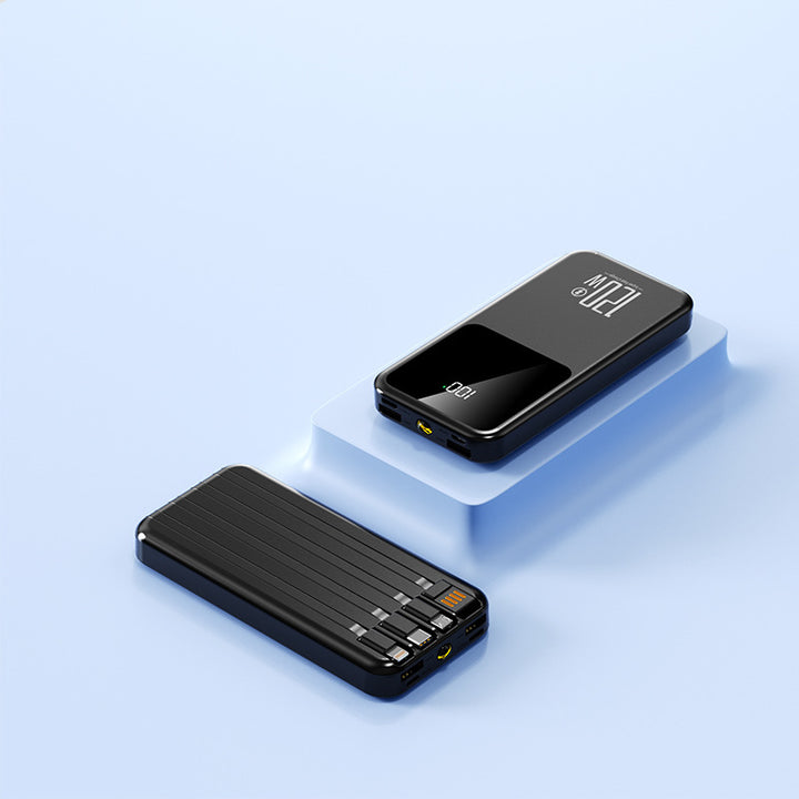 High-performance power bank with integrated digital display and fast charging function Stornfield