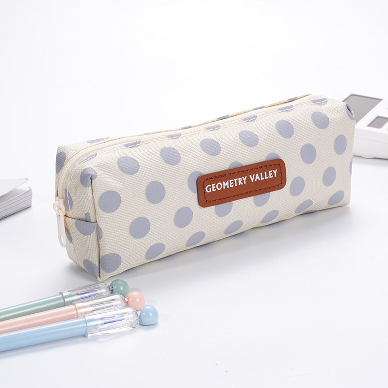 Geometric Print Pencil Case Stornfield