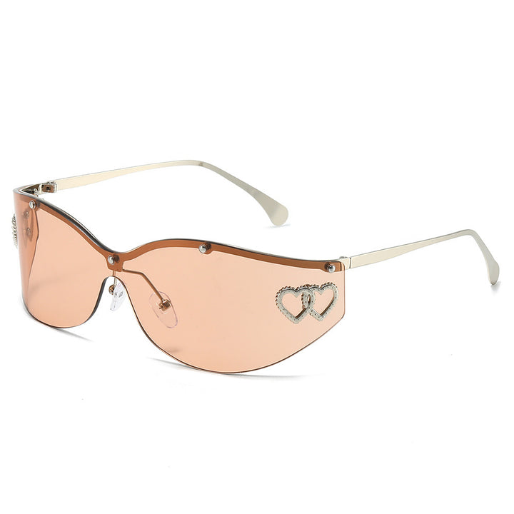 Fashion-Forward Avant-Garde Shield Sunglasses Stornfield