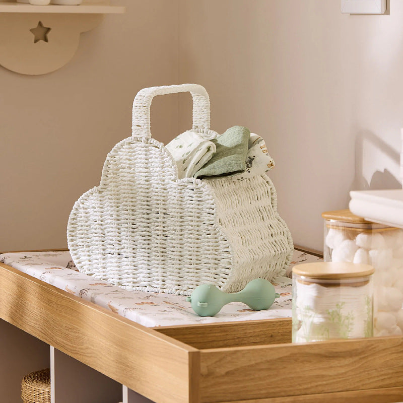 Cloud-shaped storage basket Stornfield
