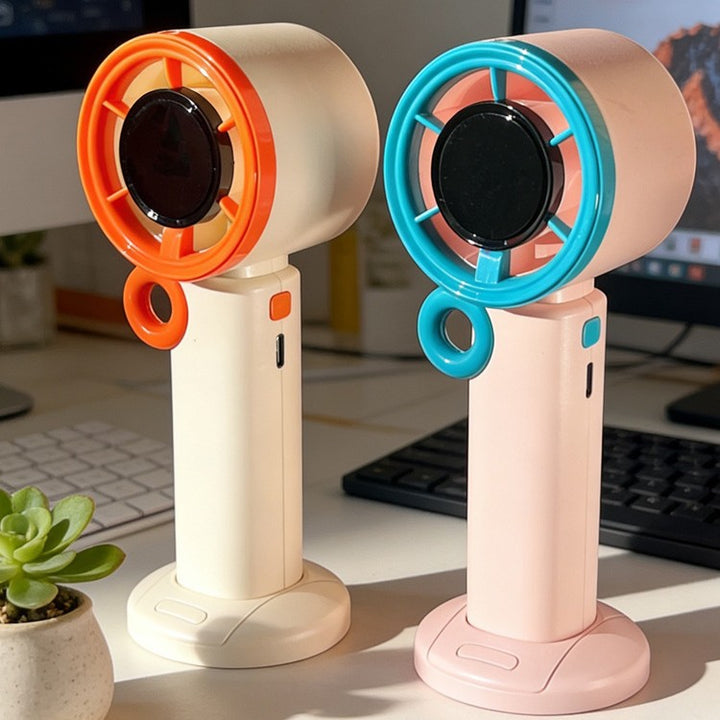 Unisex Portable Hand Fan with Ergonomic Design and USB Charging Stornfield